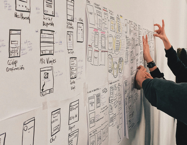 collaborating on a medical customer experience app