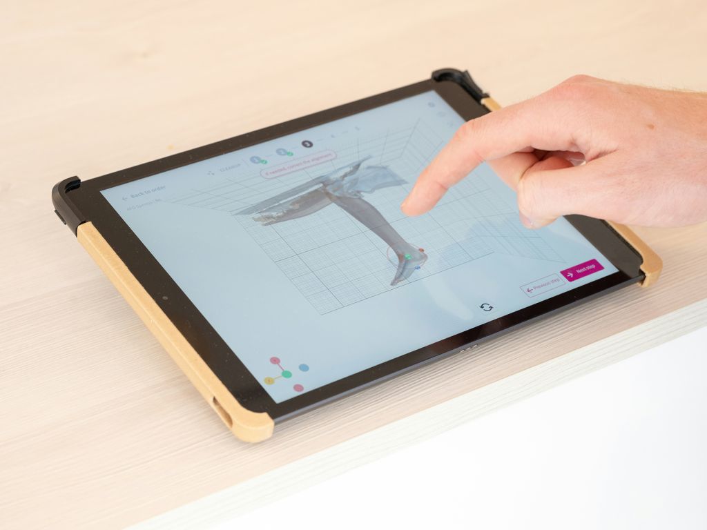 prototype of a medical app