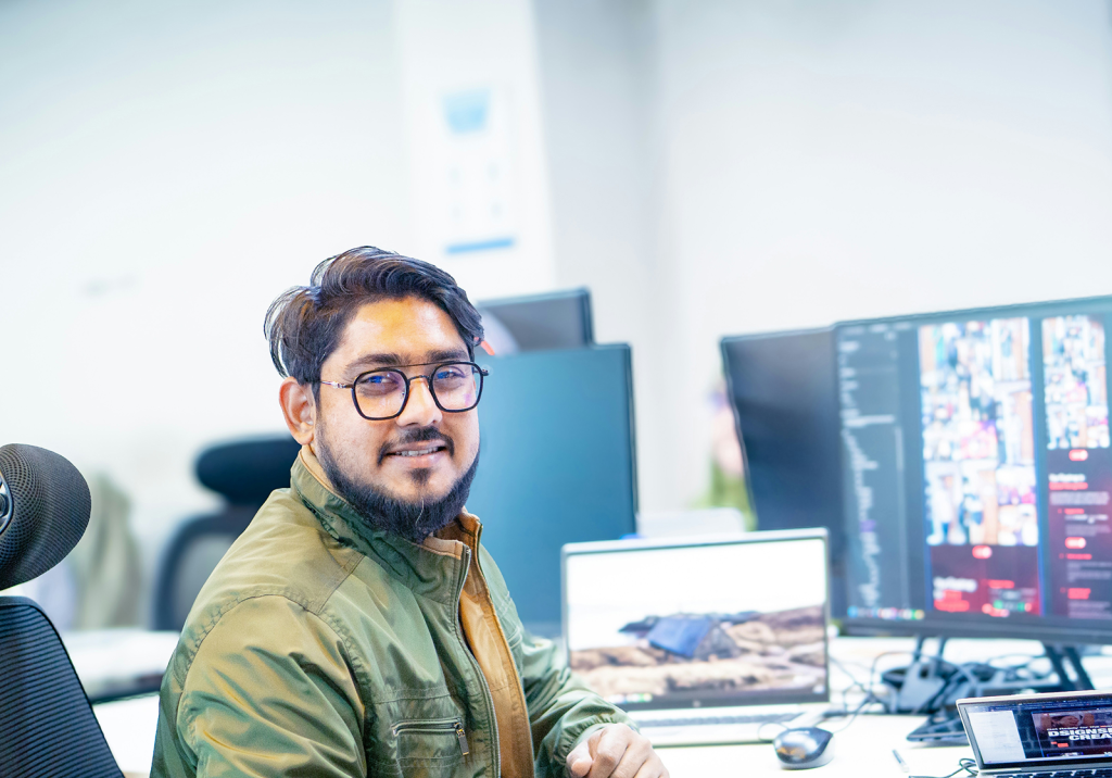 Our developer for the Night Coach app