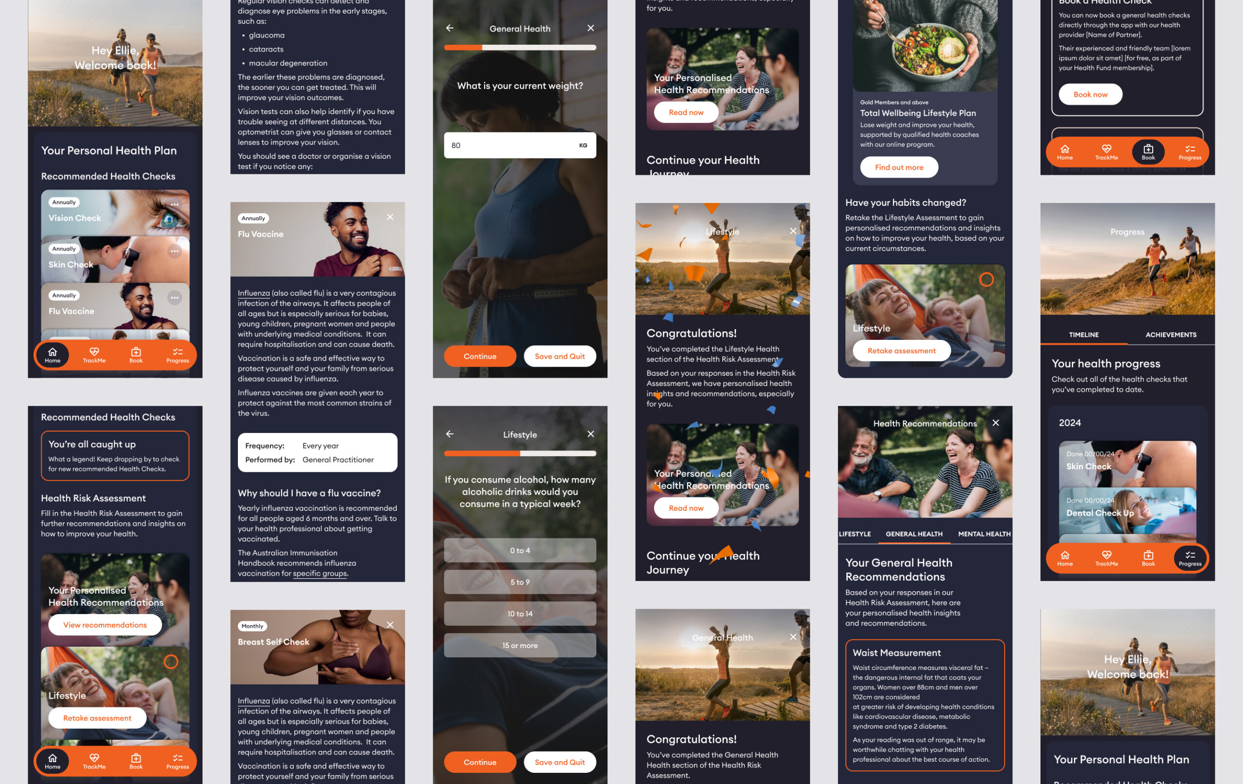 Original product design concept for the app
